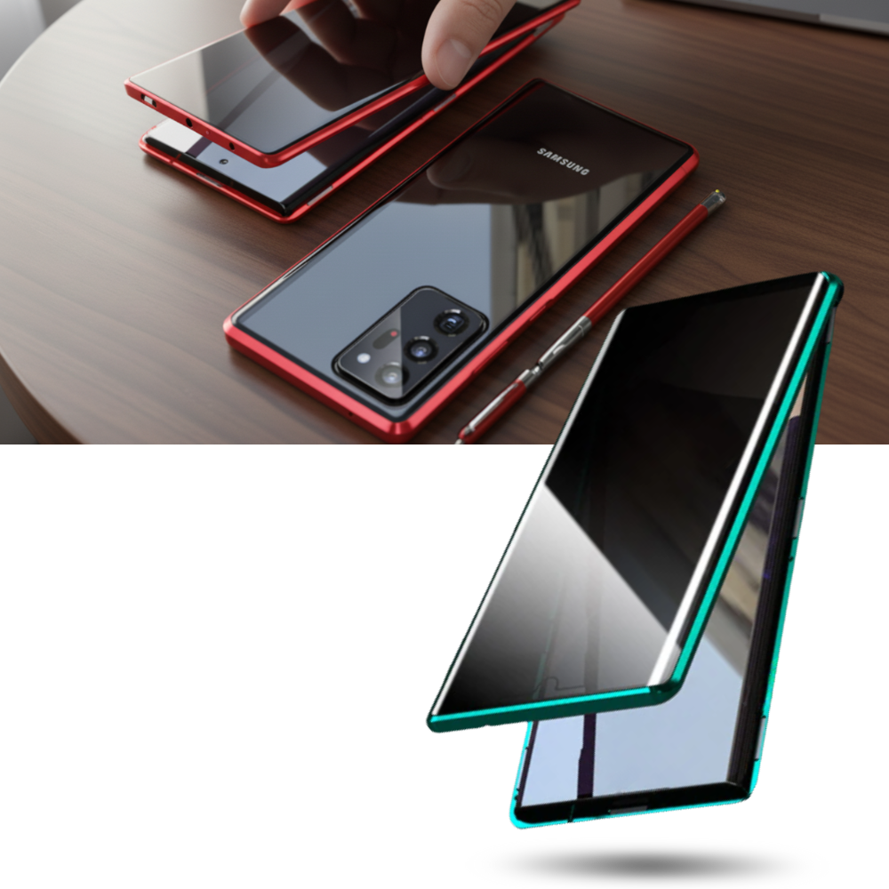 Funda para teléfono Samsung y cristal de privacidad - Ozerty