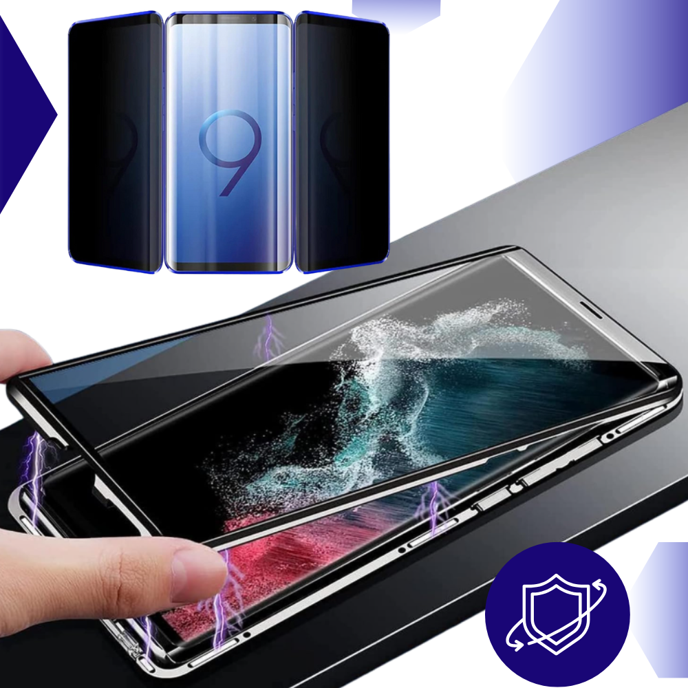 Funda para teléfono Samsung y cristal de privacidad - Ozerty