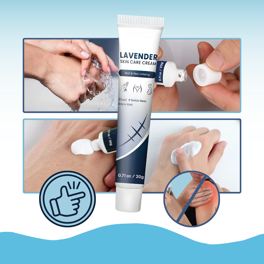 Crema hidratante con silicona para cicatrices - Ozerty