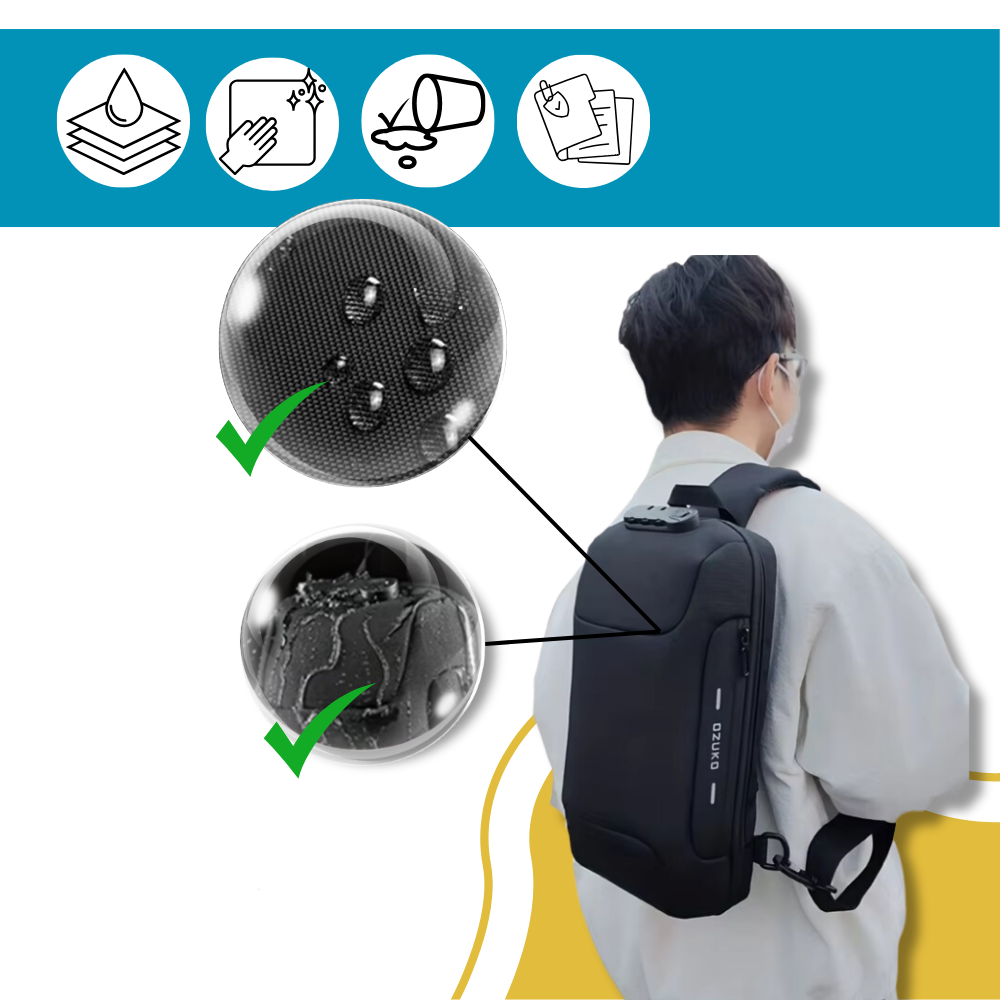 Mochila cruzada con refuerzo - Ozerty