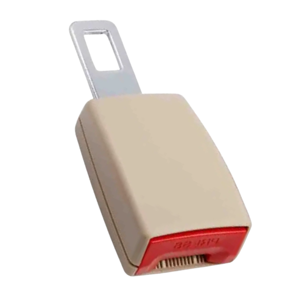 Extensor de cinturón de seguridad con cierre de seguridad -Beige - Ozerty