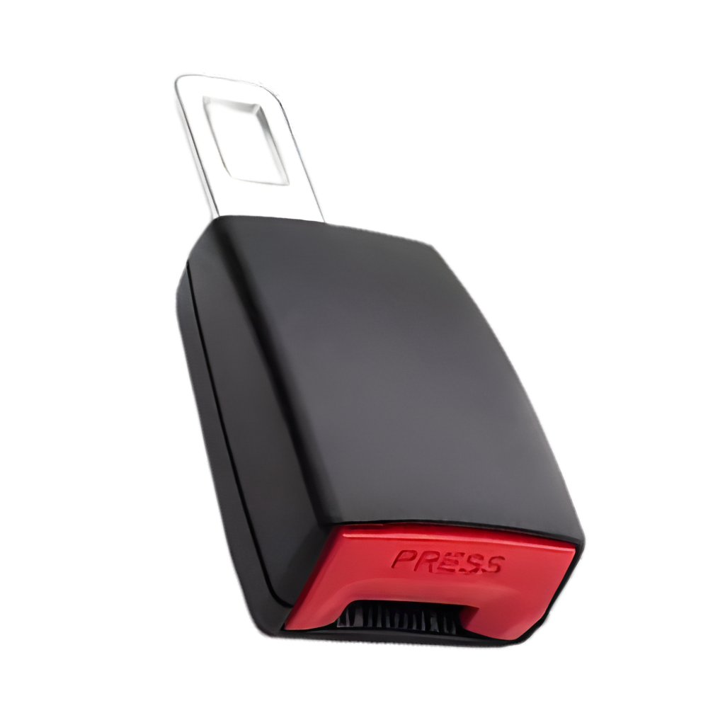 Extensor de cinturón de seguridad con cierre de seguridad -Negro - Ozerty