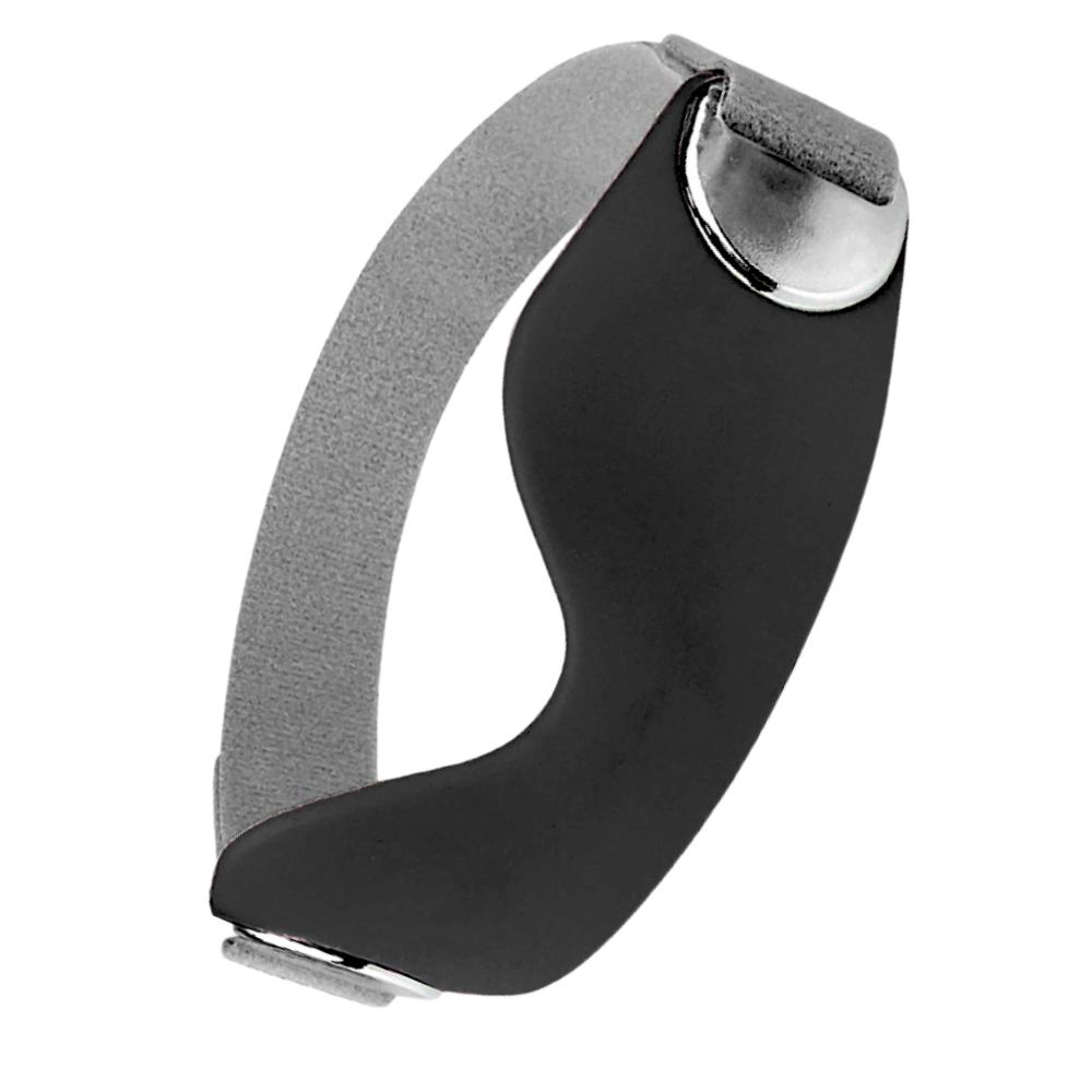 Rodillera flexible con amortiguación -Negro - Ozerty