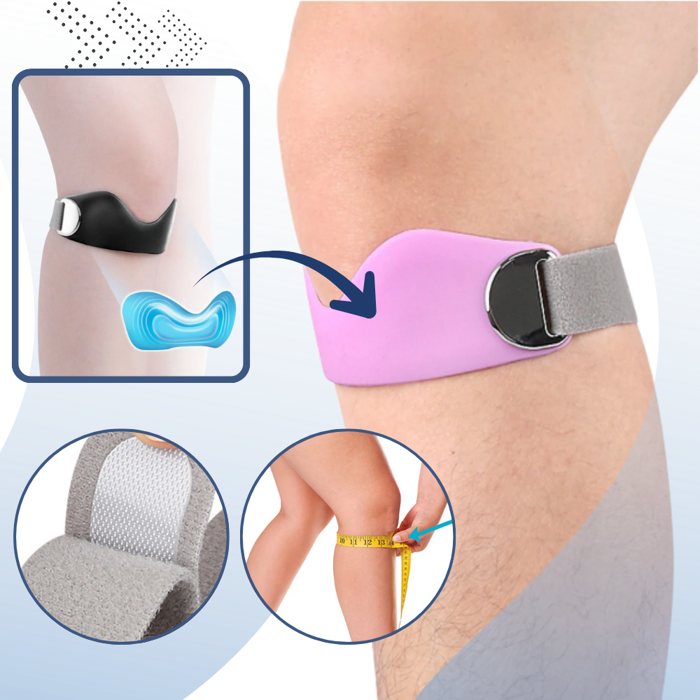 Rodillera flexible con amortiguación - Ozerty