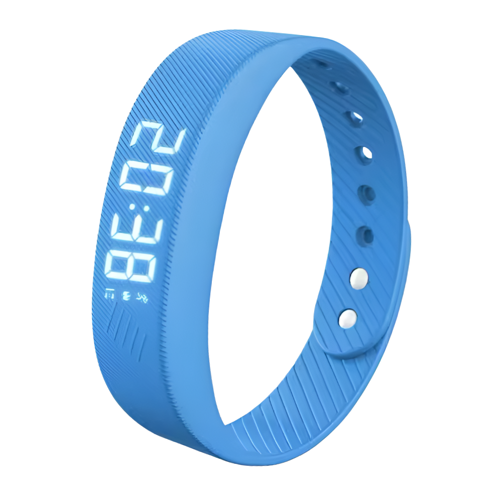 Pulsera con alarma silenciosa para despertarse -Azul - Ozerty