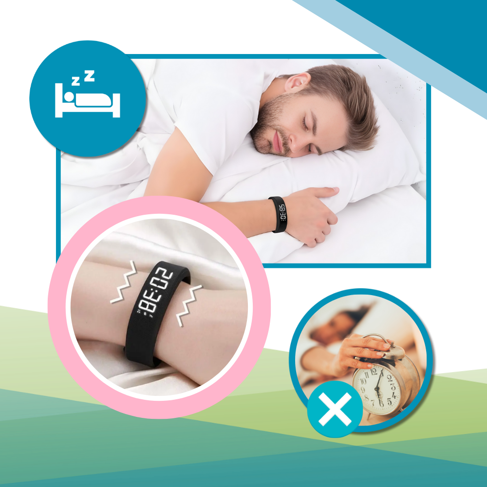 Pulsera con alarma silenciosa para despertarse - Ozerty