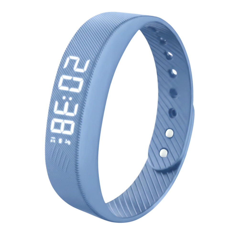 Pulsera con alarma silenciosa para despertarse -Azul claro - Ozerty