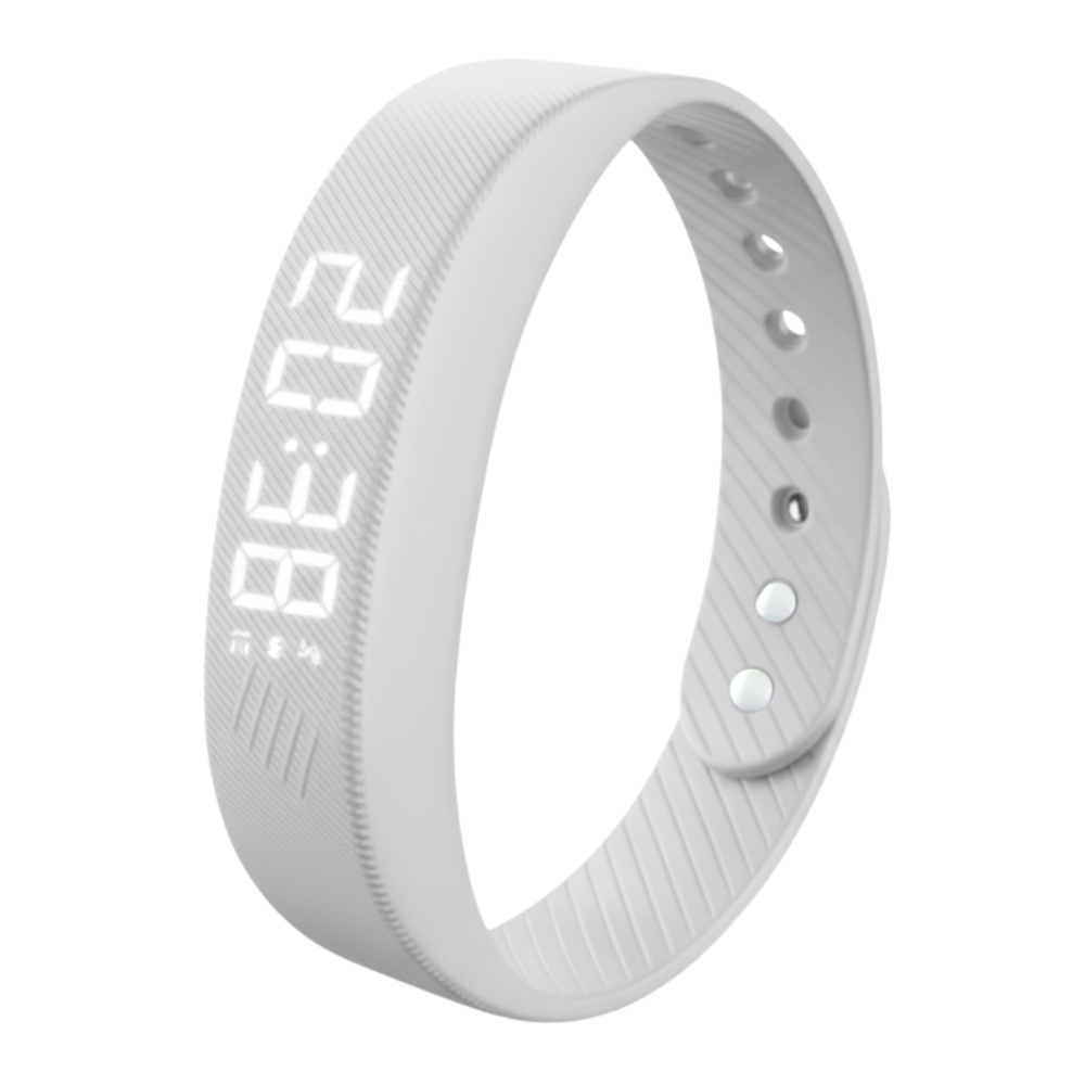 Pulsera con alarma silenciosa para despertarse -Blanco - Ozerty