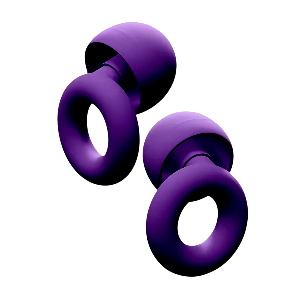 Tapones de silicona Serenity -Púrpura - Ozerty