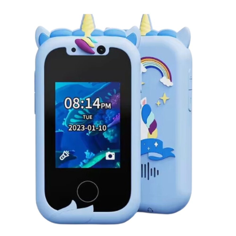 Teléfono de juguete inteligente e interactivo

 -Unicornio azul - Ozerty
