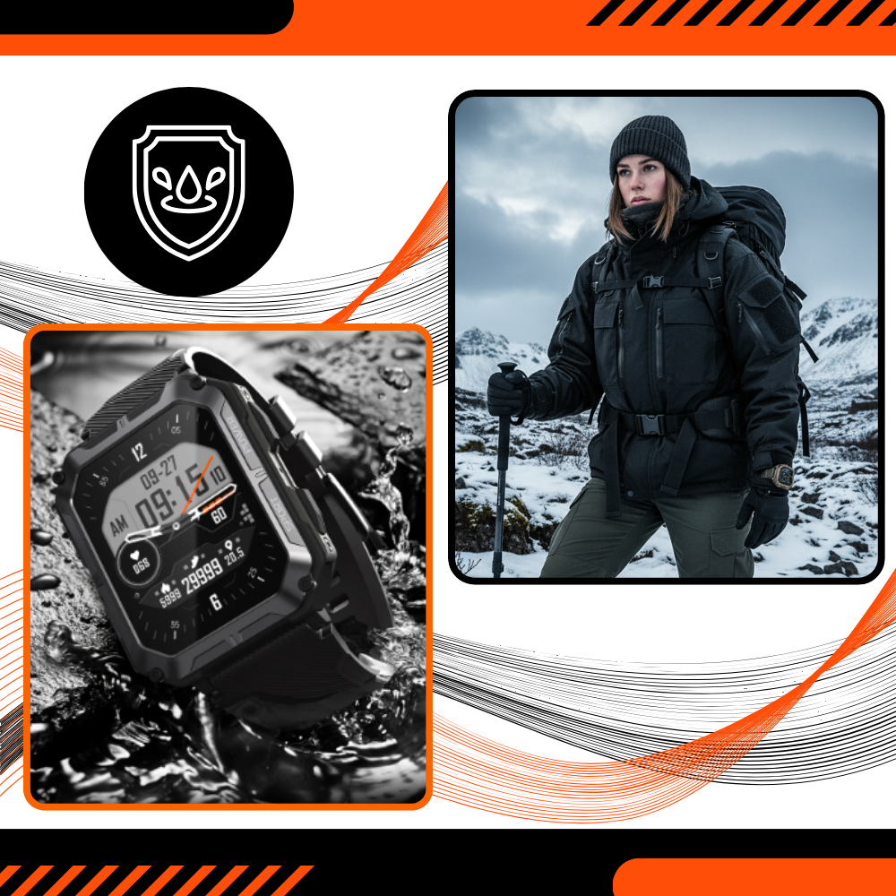 Reloj táctico inteligente con blindaje - Ozerty