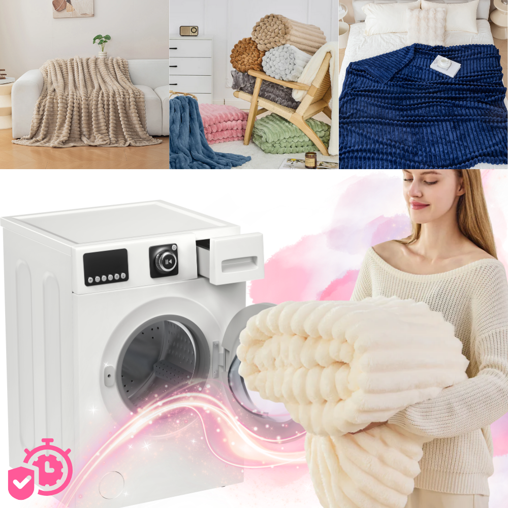 Manta de franela suave y acogedora - Ozerty