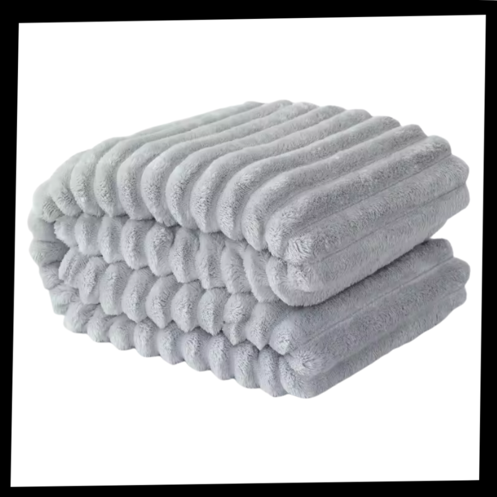 Manta de franela suave y acogedora - Ozerty