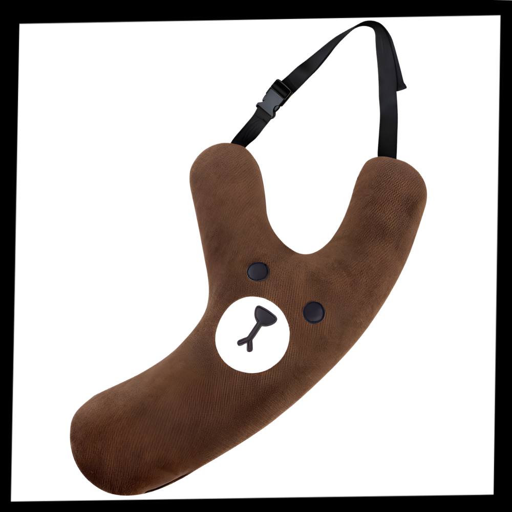 Almohada suave con relieve para el cinturón de seguridad infantil - Ozerty