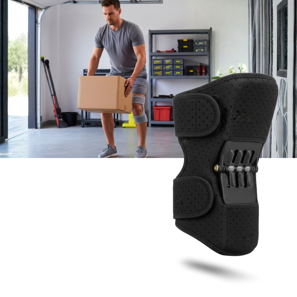 Rodillera con rebote de resorte - Ozerty