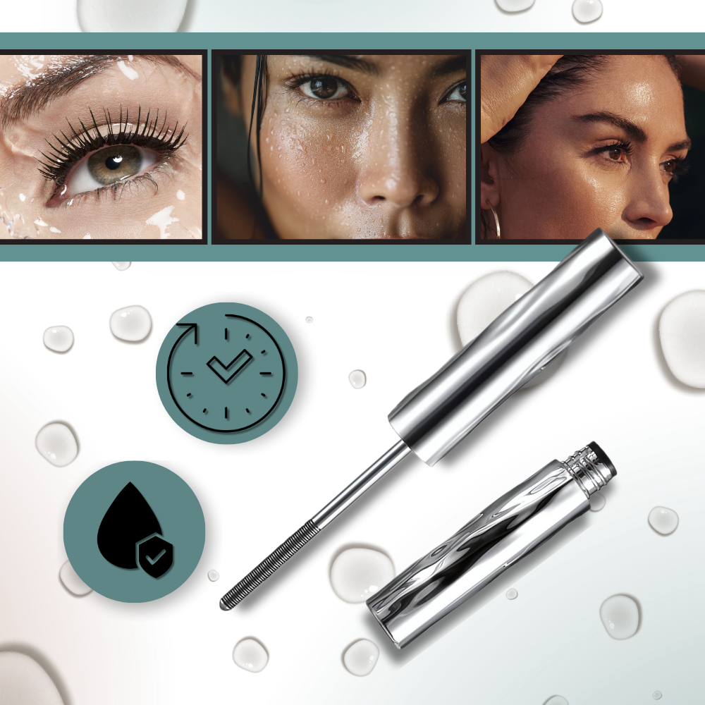 Máscara de pestañas alargadora con cepillo de acero - Ozerty