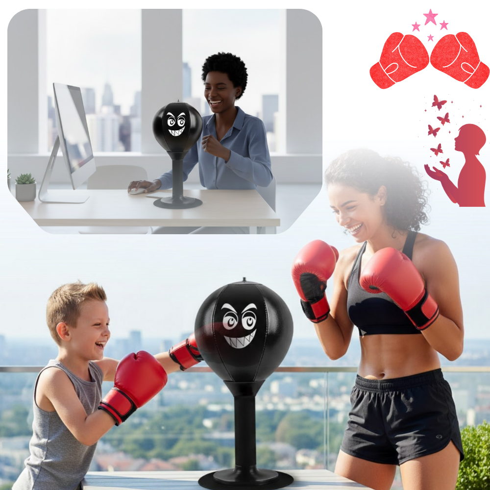 Pelota de boxeo para escritorio para el estrés - Ozerty