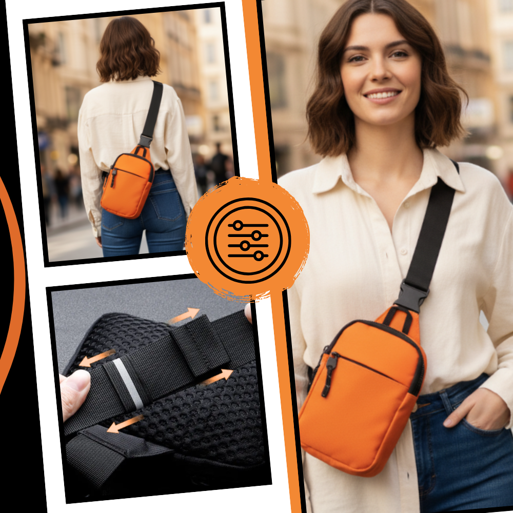 Elegante mini bolso bandolera - Ozerty