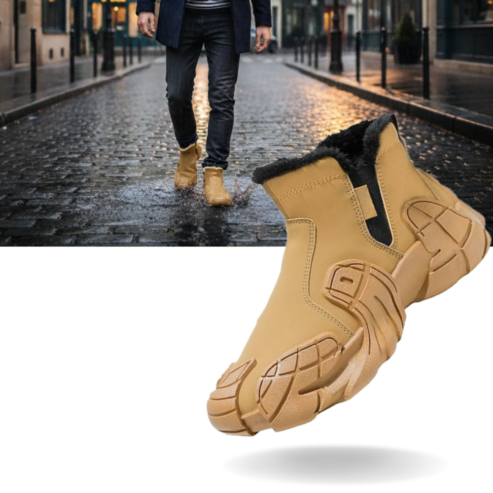 Botas elegantes e impermeables para hombre - Ozerty