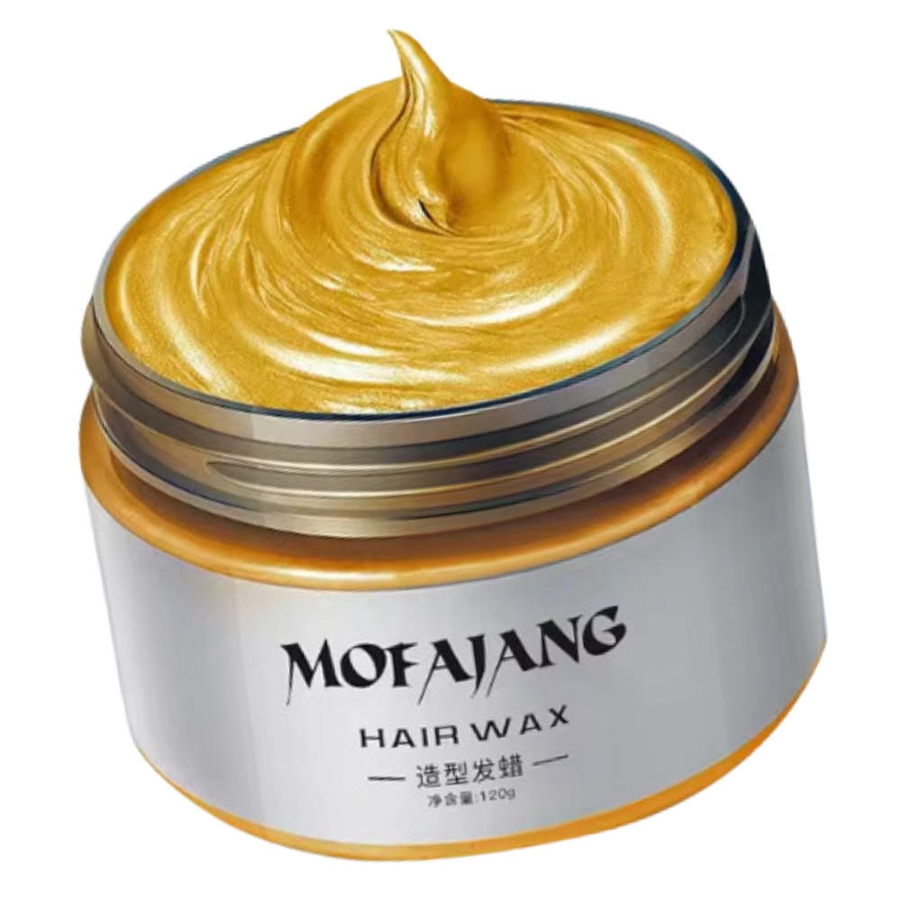 Cera fijadora con tinte temporal -Oro - Ozerty