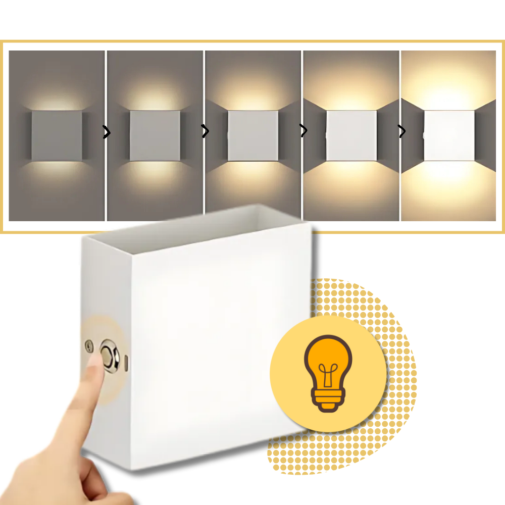 Aplique de pared con regulación táctil - Ozerty