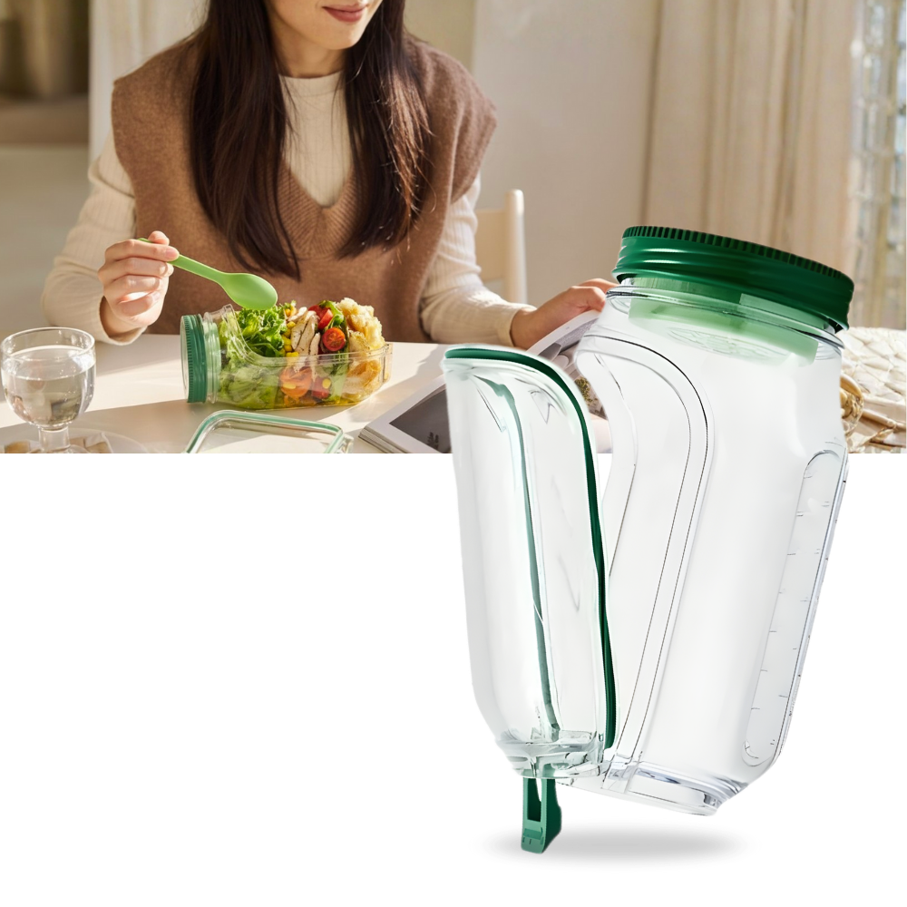 Tarro transparente para preparar comidas - Ozerty