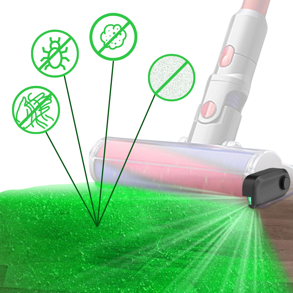 Luz LED para detección de polvo - Ozerty