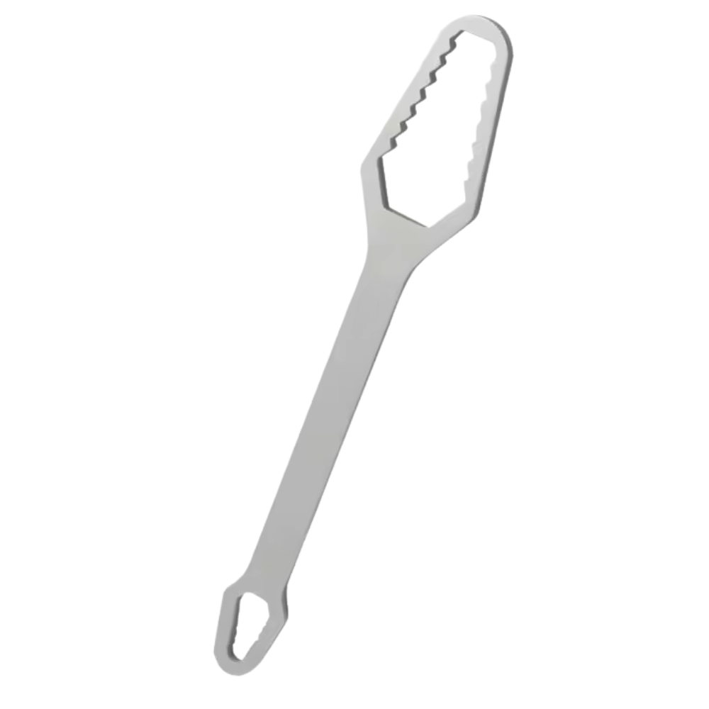 Llave universal de doble flexión para trabajos pesados -Plata - Ozerty