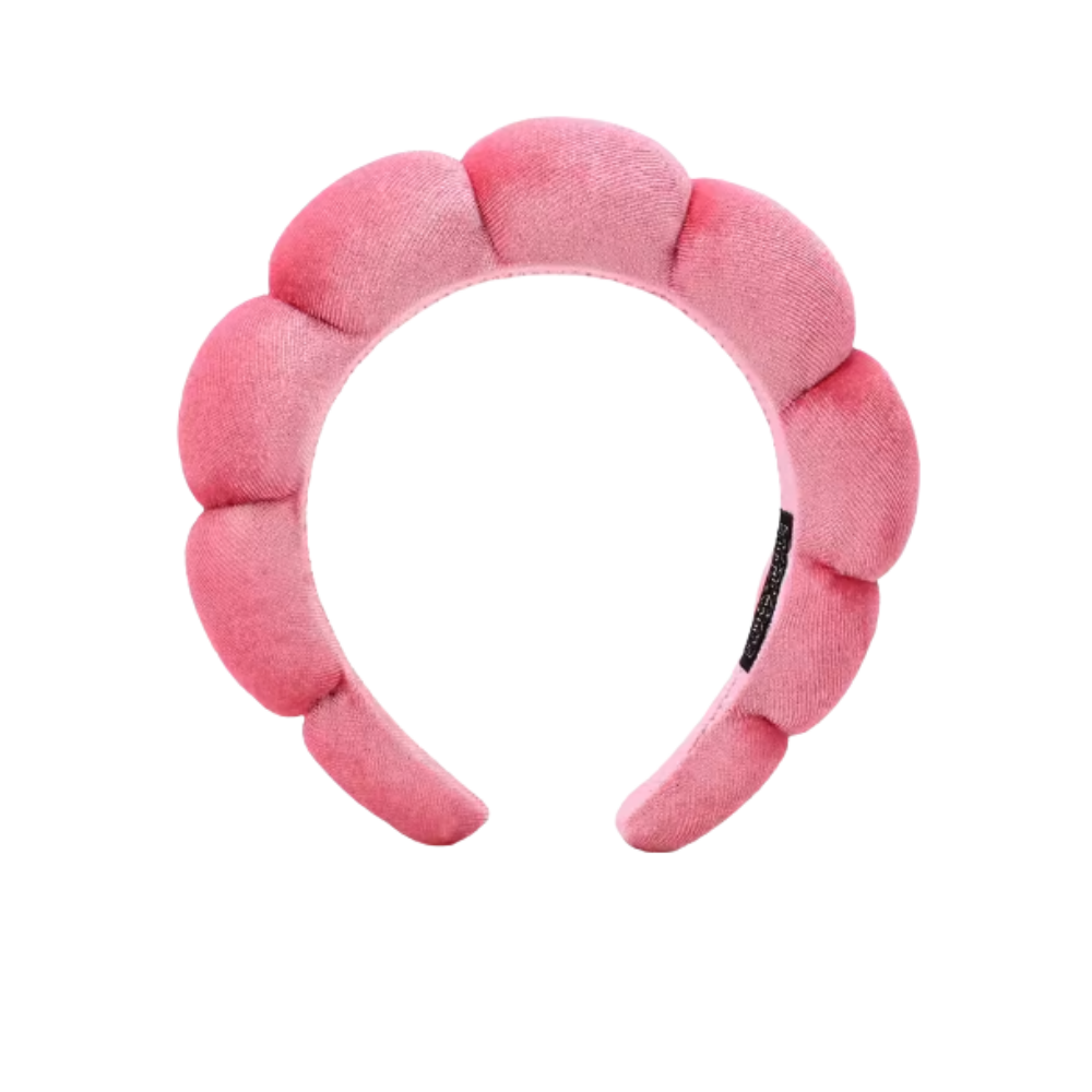 Diadema de terciopelo para el cuidado de la piel -Sandía - Ozerty