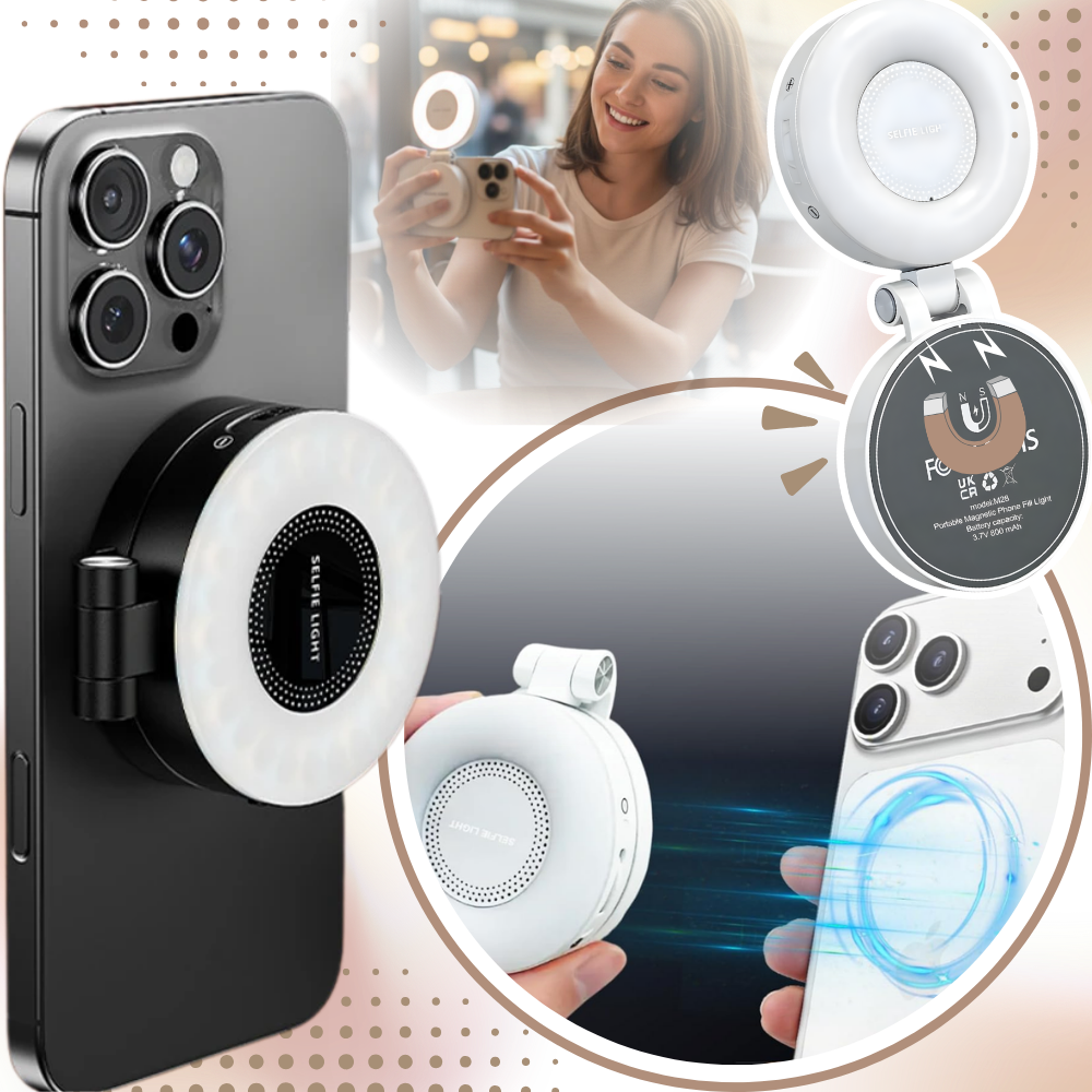 Versátil accesorio multifunción para selfies con el móvil - Ozerty