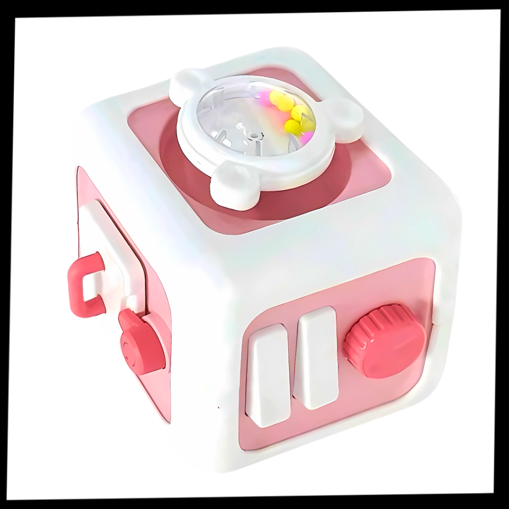 Cubo de juguete sensorial 6 en 1 - Ozerty