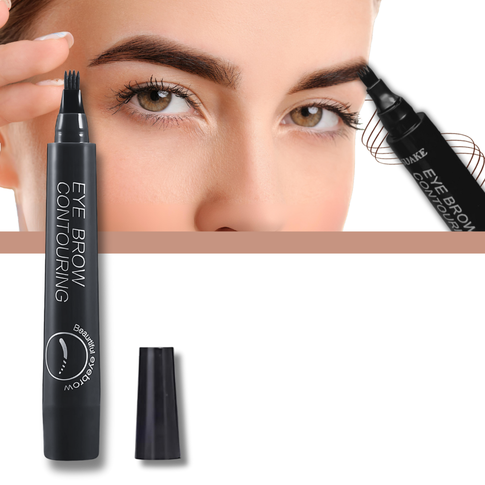 Lápiz de cejas líquido con fórmula waterproof - Ozerty