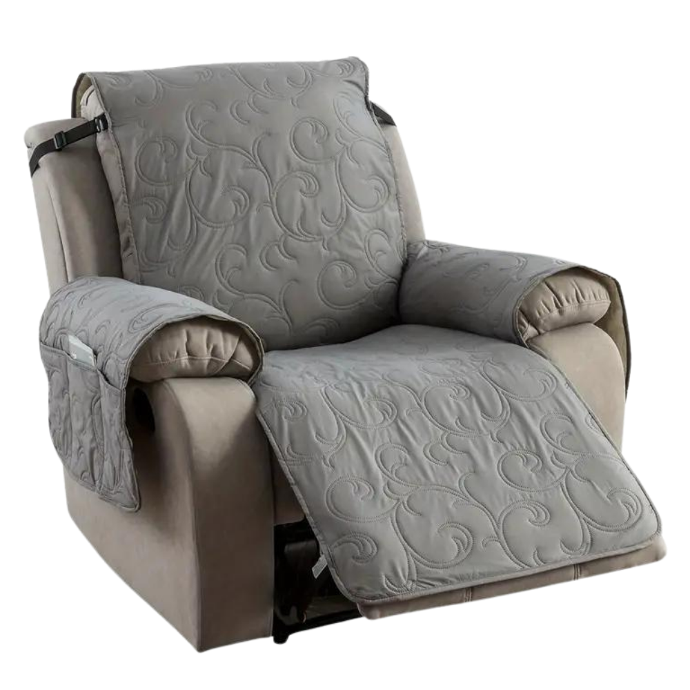 Funda impermeable para sillón reclinable

 -Gris claro - Ozerty