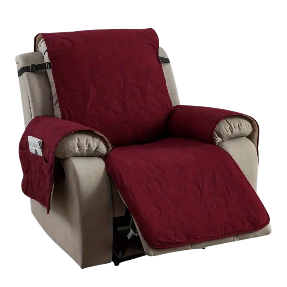 Funda impermeable para sillón reclinable

 -Vino tinto - Ozerty