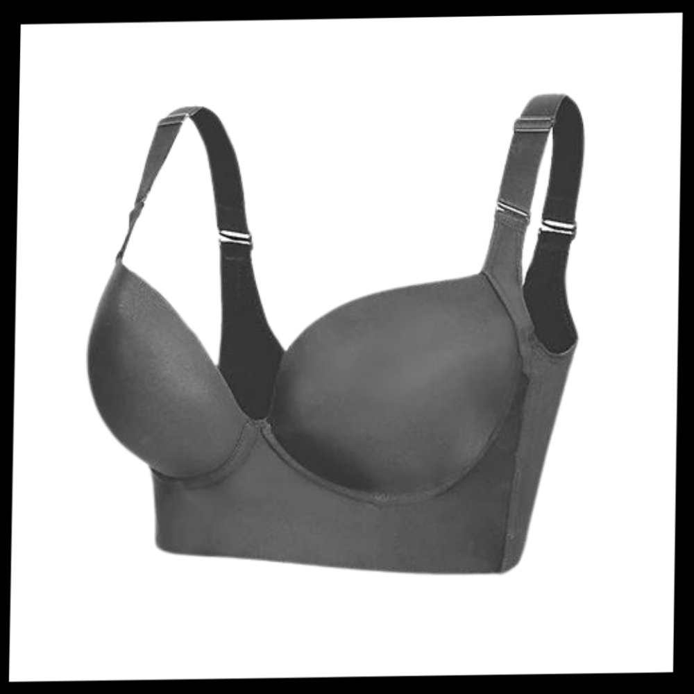 Sujetador moldeador con soporte lateral y tirantes anchos

 - Ozerty