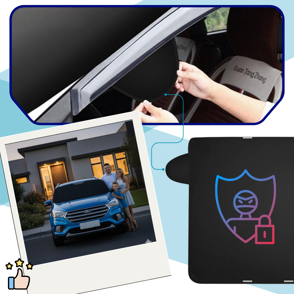 Cubierta magnética para el parabrisas contra la nieve - Ozerty