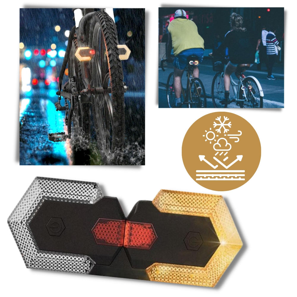 Luces indicadoras inalámbricas para bicicletas

 - Ozerty