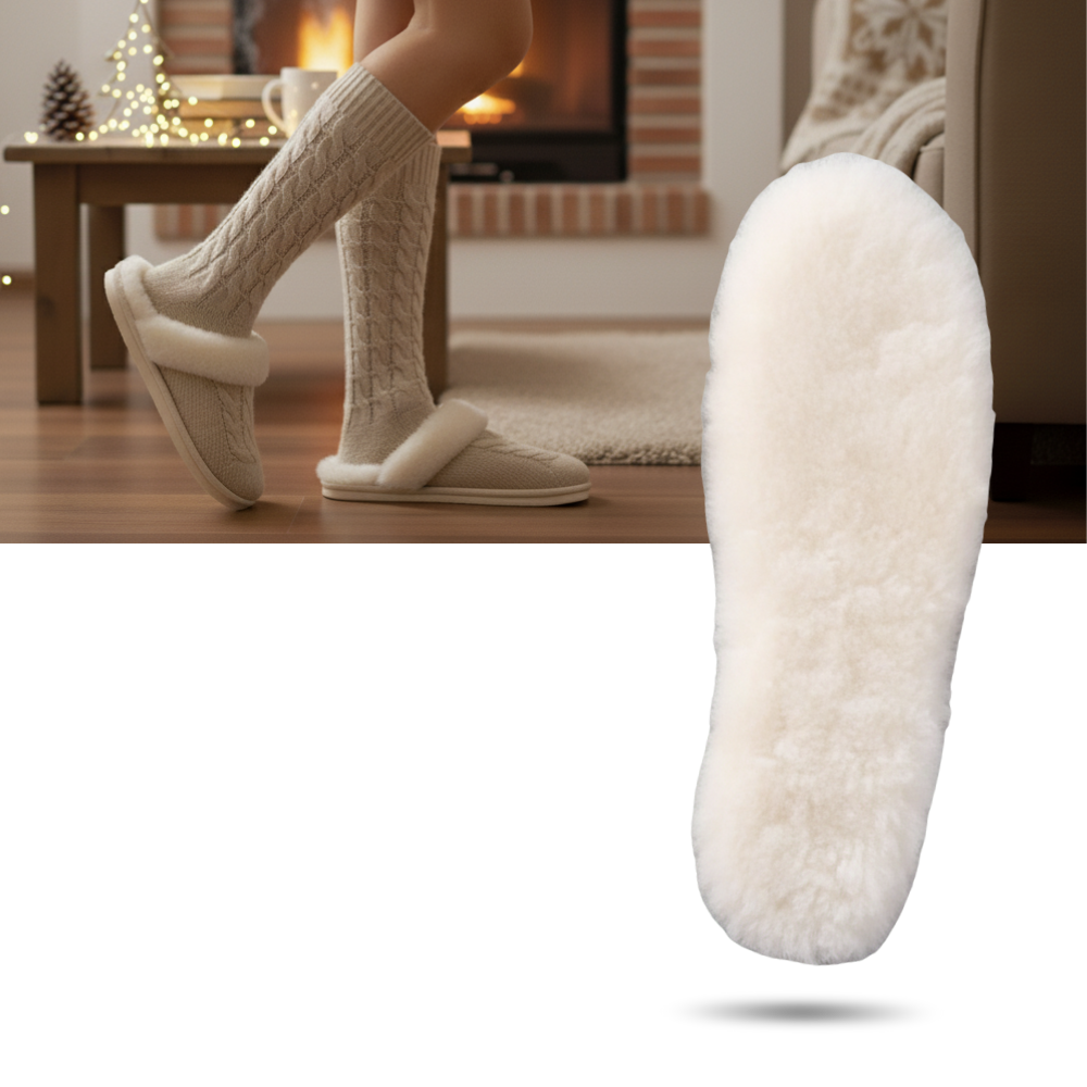 Plantillas cálidas Wool Cloud - Ozerty