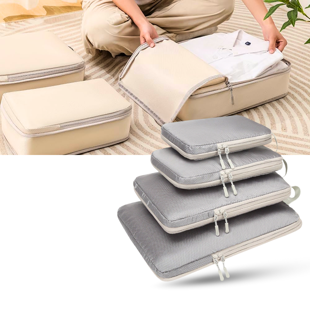 Set organizador de equipaje con cremallera - Ozerty