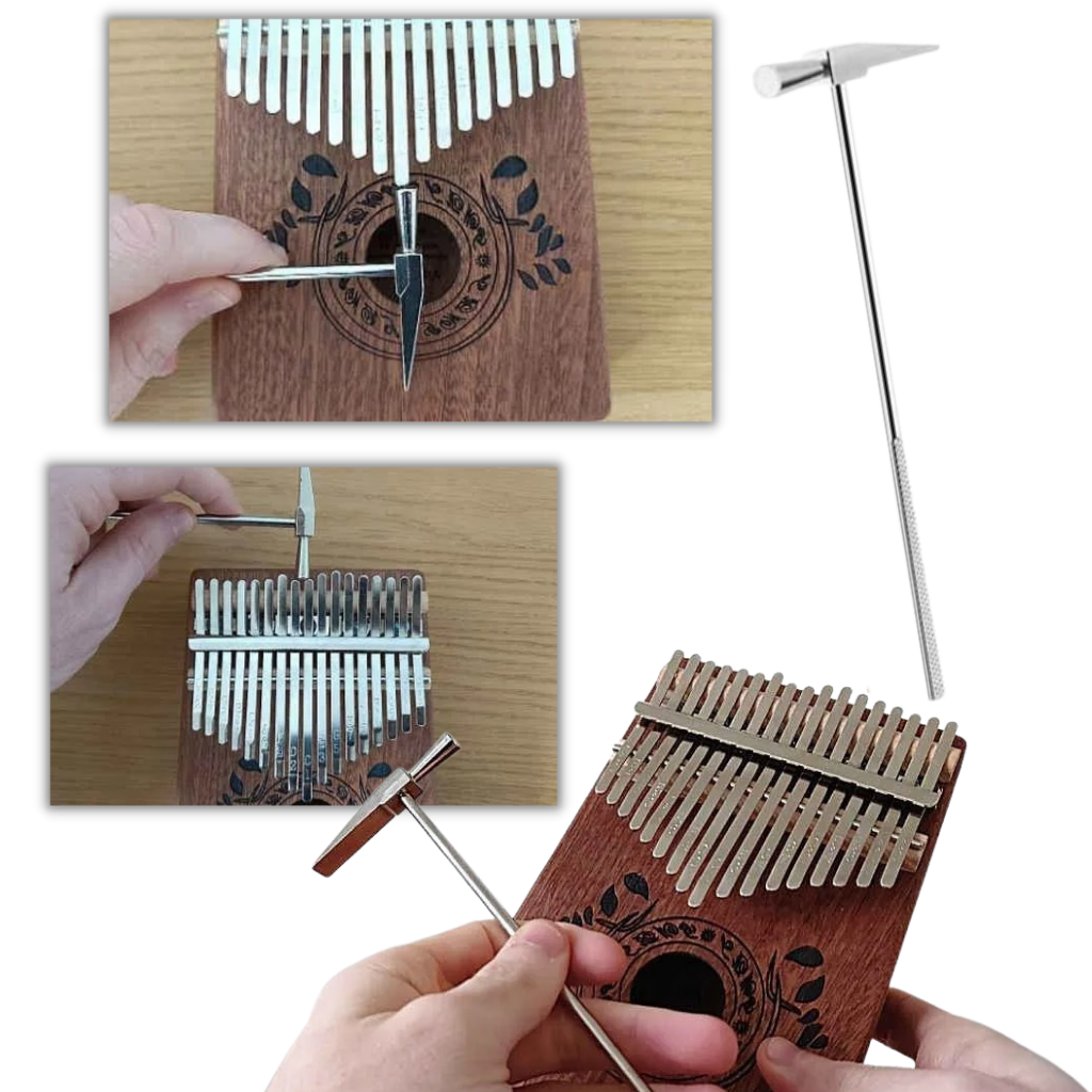 Piano de pulgares Kalimba de 17 teclas - Ozerty