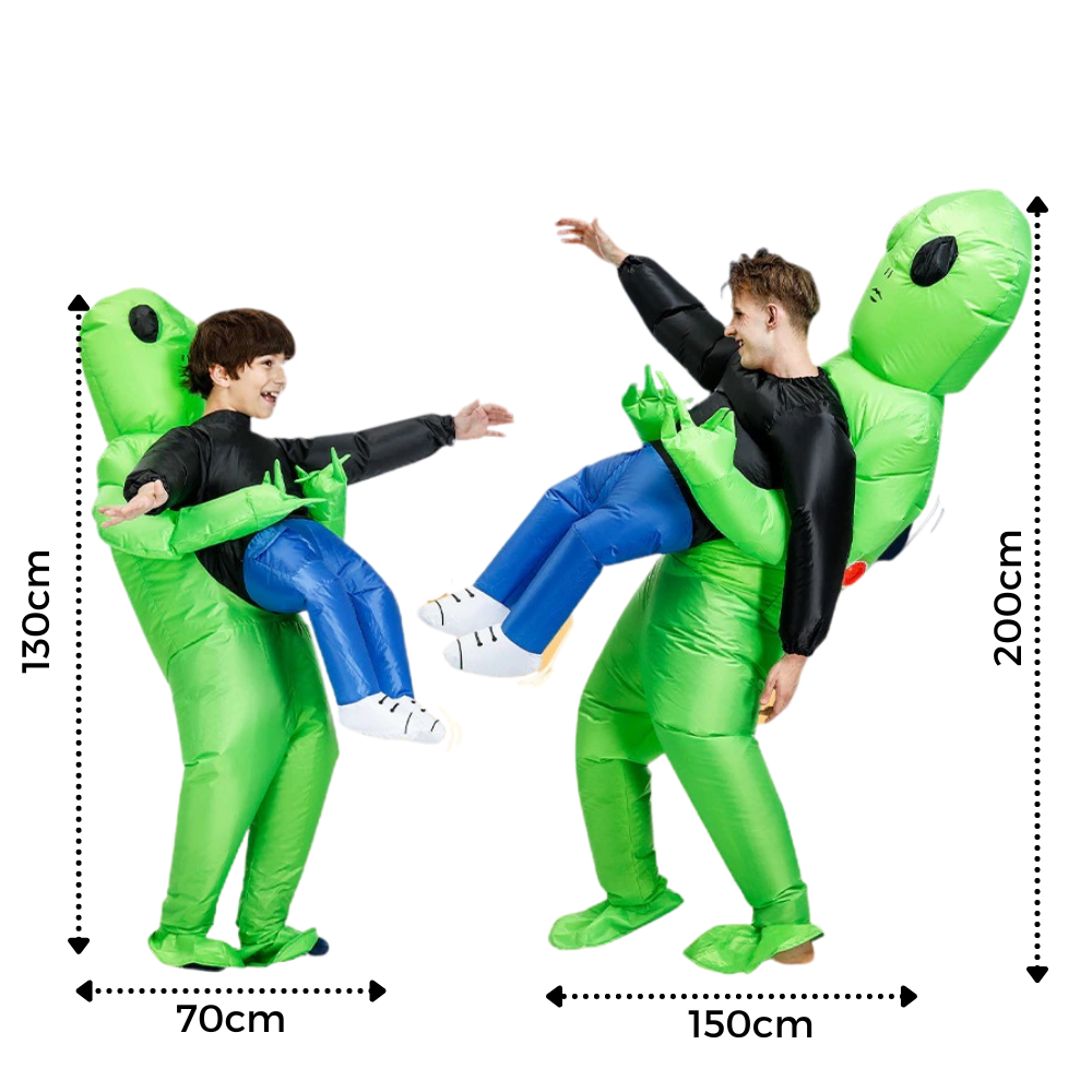 Disfraz de Alien inflable - Ozerty