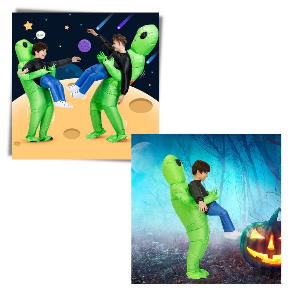 Disfraz de Alien inflable - Ozerty