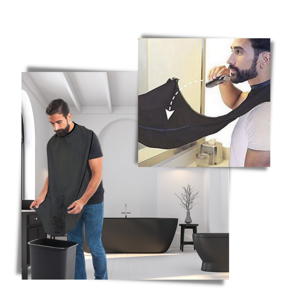 Delantal de barba para el afeitado - Ozerty