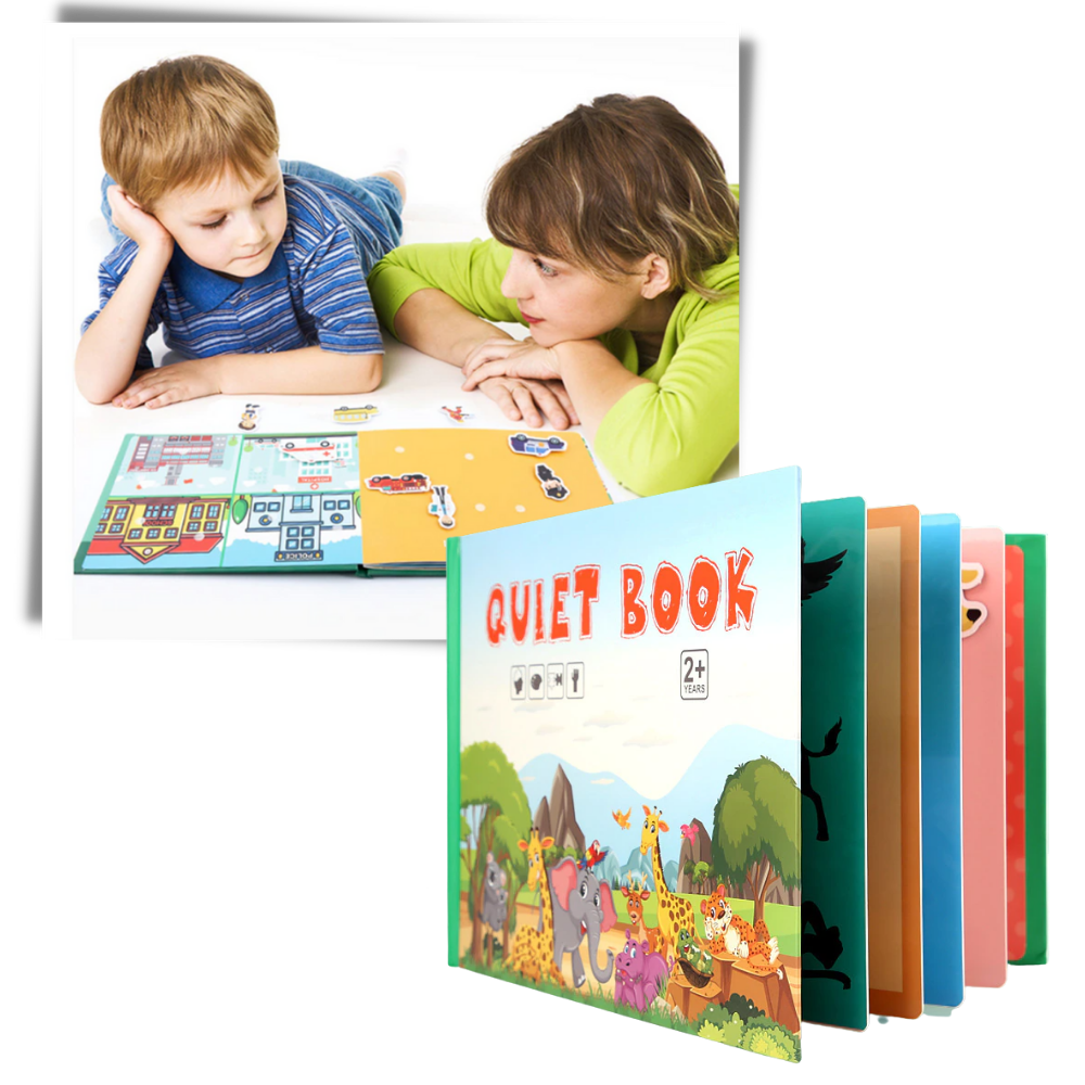 Libro infantil educativo Montessori - Ozerty
