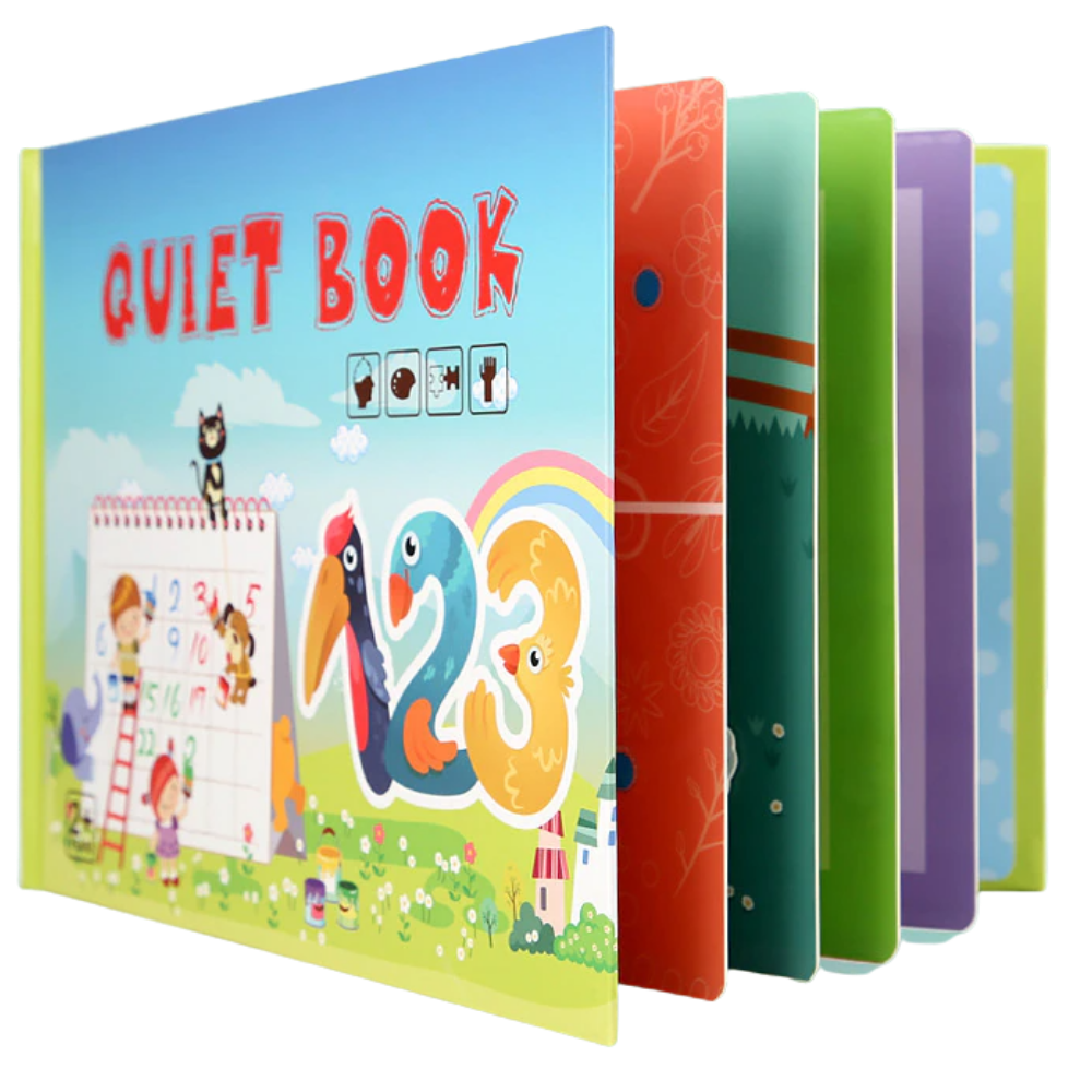 Libro infantil educativo Montessori -Números - Ozerty