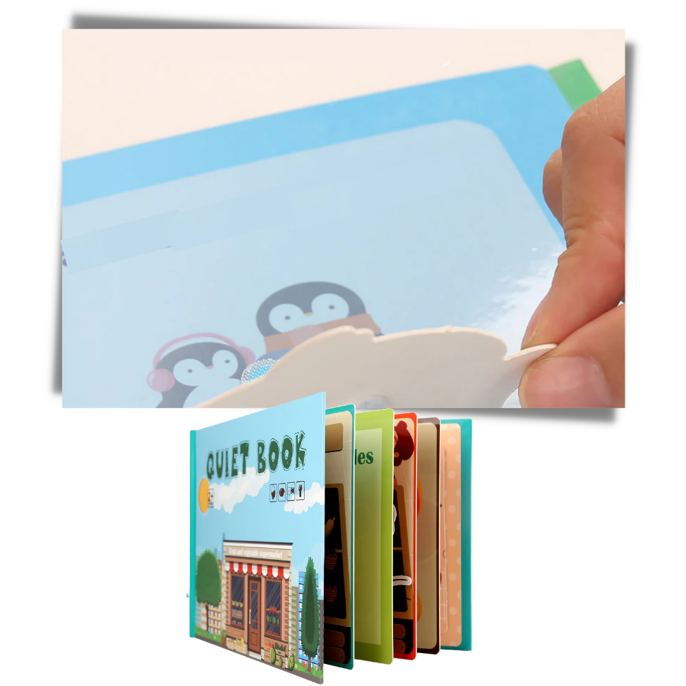 Libro infantil educativo Montessori - Ozerty