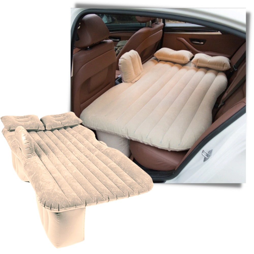 Cama hinchable para el asiento trasero del coche - Ozerty