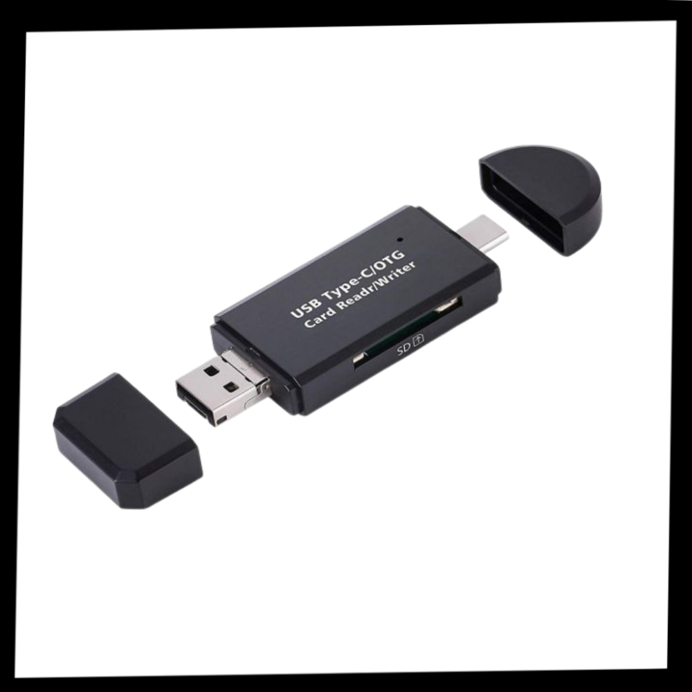 Lector de tarjetas de memoria USB 3 en 1 - Ozerty