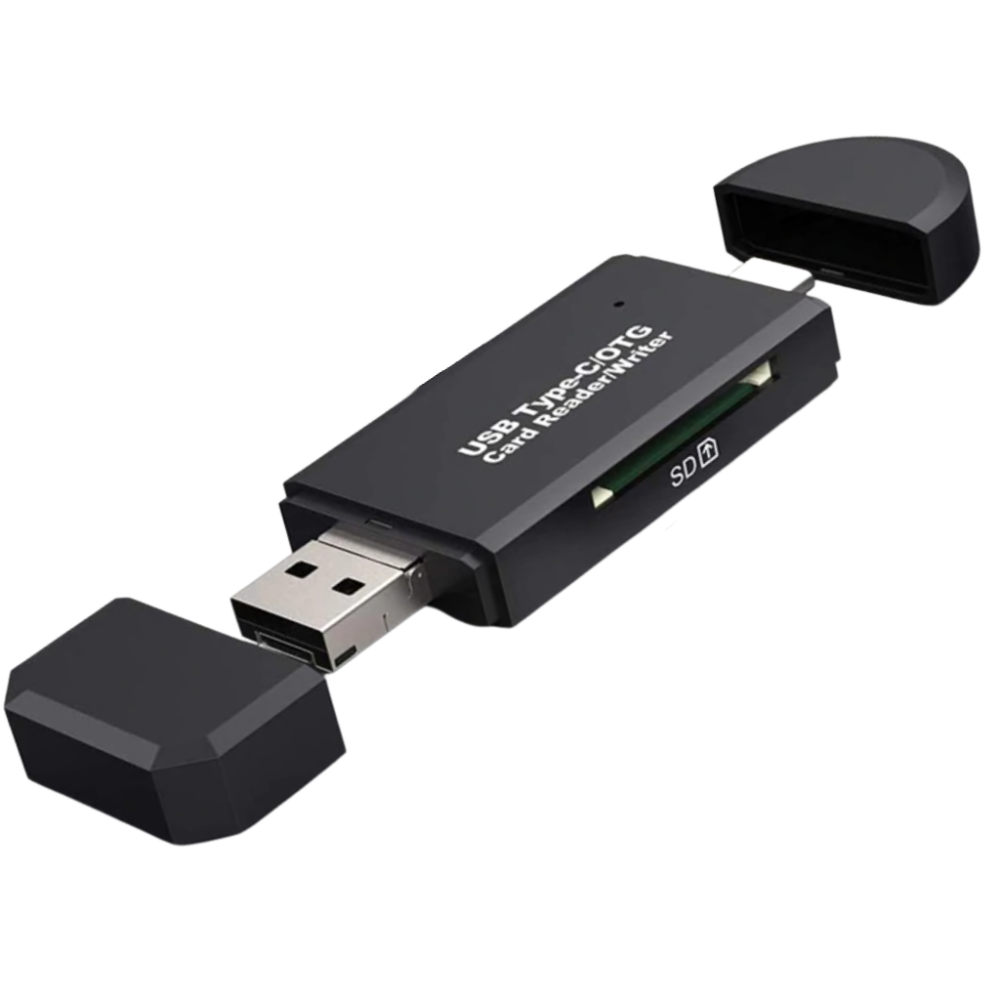 Lector de tarjetas de memoria USB 3 en 1 - Ozerty