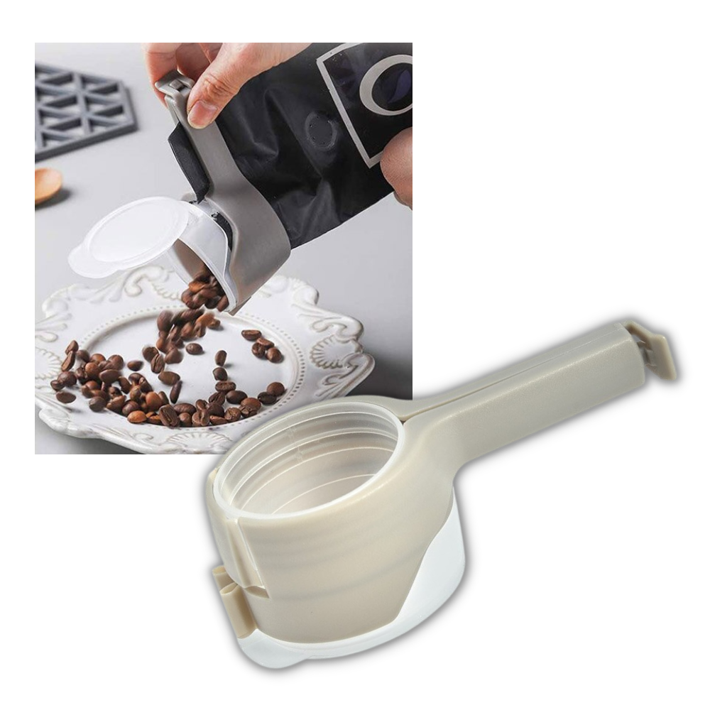 Clip para bolsas de comida con tapa (paquete de 2) - Ozerty